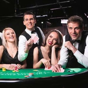 BLACKJACK (แบล็คแจ็ค) evolution online casino บนมือถือ